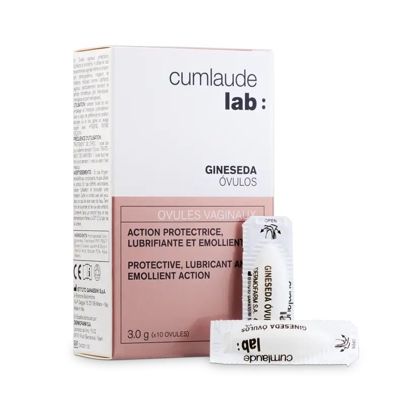 Cumlaude Lab Gineseda Ovuli vaginali protettivi, 10 unità