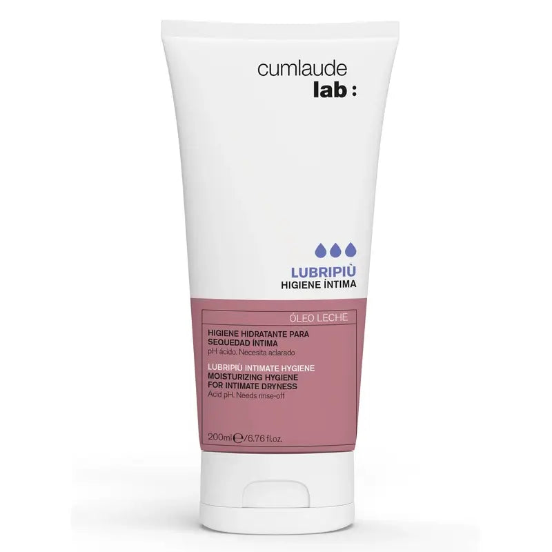 Cumlaude Lab Lubripiù Latte Oleo Igiene Intima, 200 ml
