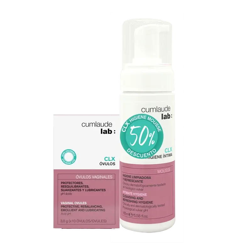 Cumlaude Lab Ovuli Clx Md + Clx Mousse 165Ml, 10 ovuli + 165 ml