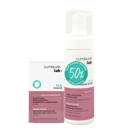 Cumlaude Lab Ovuli Clx Md + Clx Mousse 165Ml, 10 ovuli + 165 ml