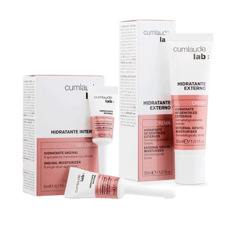 Cumlaude Lab Idratante esterno confezione 30 Ml + Idratante interno confezione 6 dosi singole