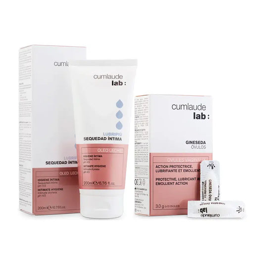 Cumlaude Lab Pack Lubripiù Crema Intima 200 Ml + Gineseda Ovuli 10 Unità