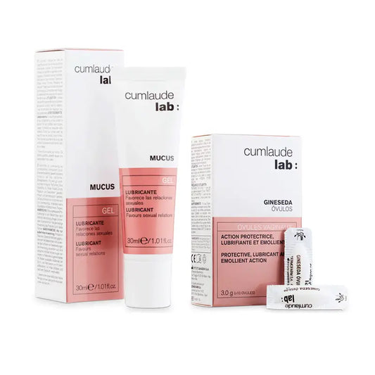 Cumlaude Lab Pack Gel lubrificante vaginale al muco 30 Ml + Ovuli Gineseda 10 Unità