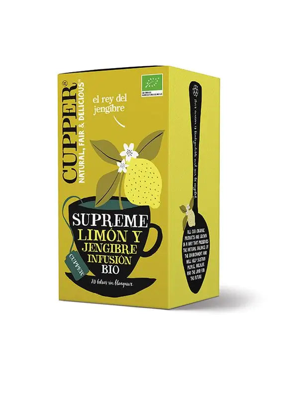 Infuso Cupper Zenzero Supremo Bio, 20 bustine