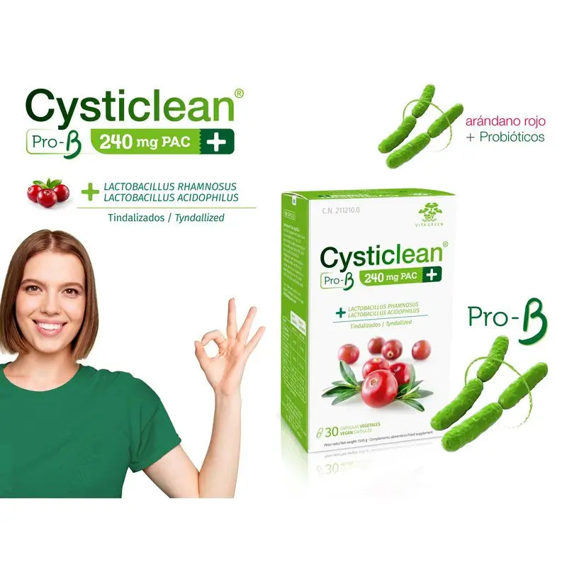 Cysticlean Prob 240 Mg Pac, 30 capsule