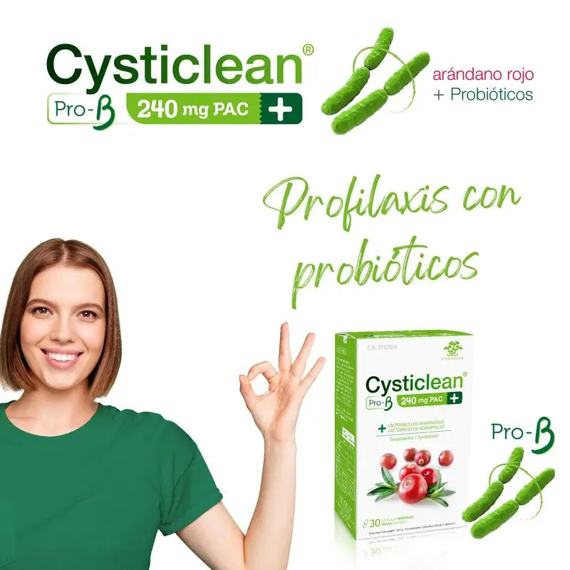 Cysticlean Prob 240 Mg Pac, 30 capsule