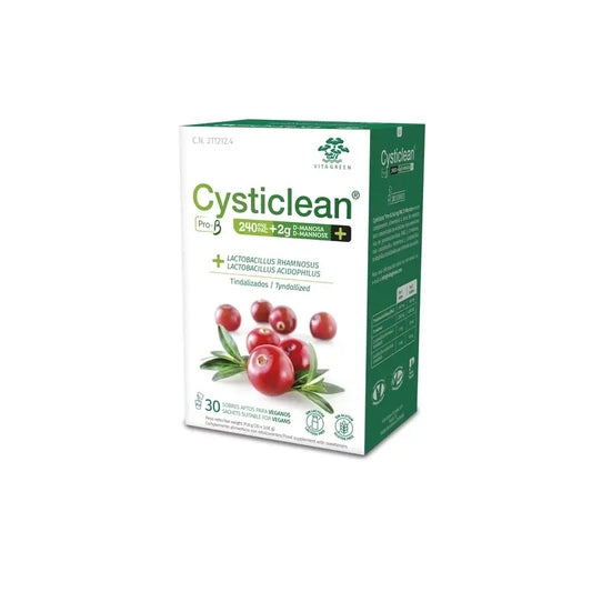 Cysticlean Prob-D Mannose 240 Mg Pac, 30 bustine