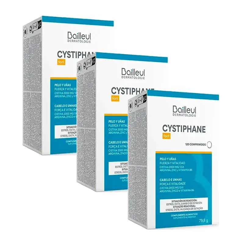 Cistifano Biorga Perdita di capelli, confezione 3 x 120 compresse