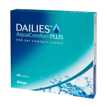 Dailies AquaComfort Plus Lenti sferiche giornaliere , 90 unità