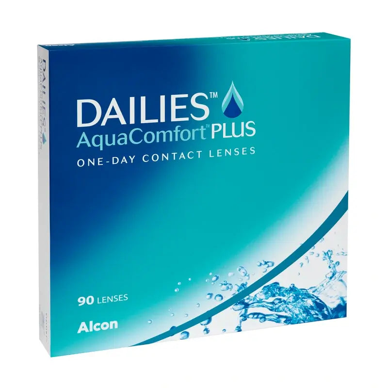 Dailies AquaComfort Plus Lenti sferiche giornaliere , 90 unità