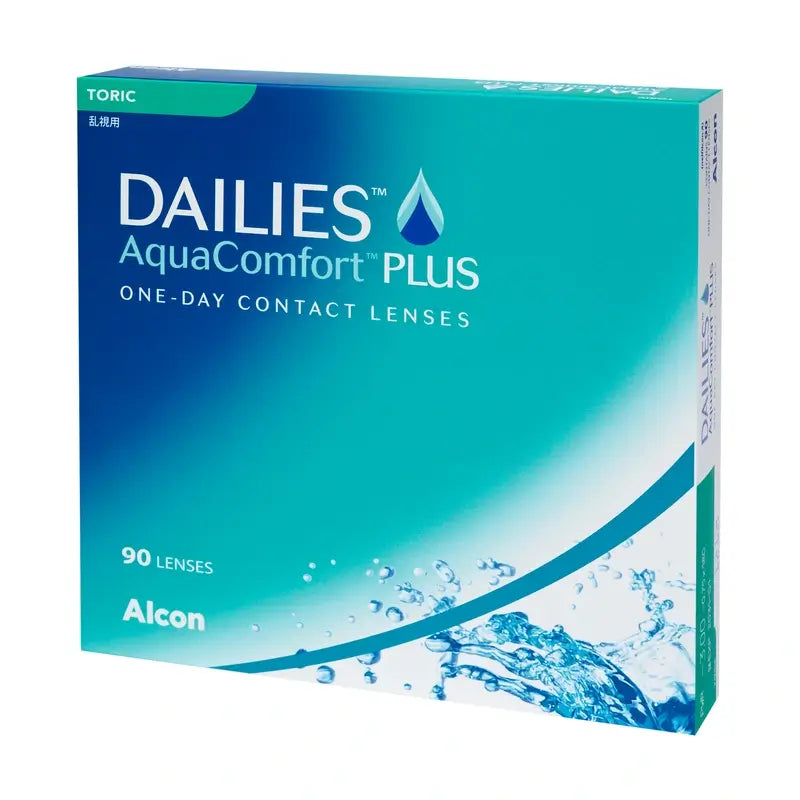Dailies AquaComfort Plus Lenti toriche giornaliere , 90 unità