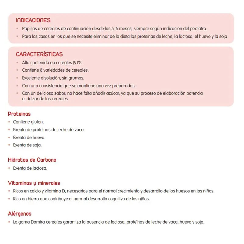 Damira Multicereali con miele 600 g