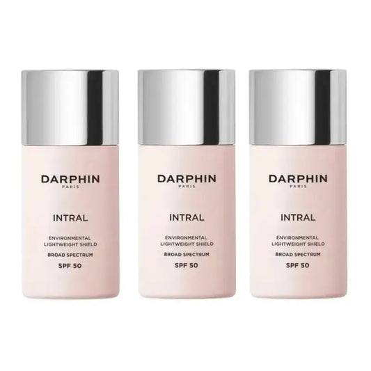 Darphin Intral Scudo Anti-inquinamento SPF 50, Confezione 3 x 30 ml