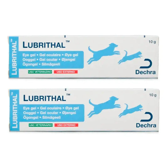 Dechra Lubrithal Gel, confezione da 2 x 10 grammi