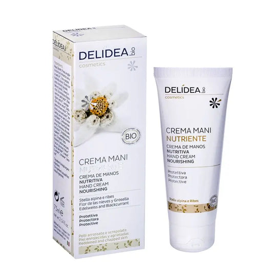 Crema mani rigenerante Delidea 50 ml. Bio