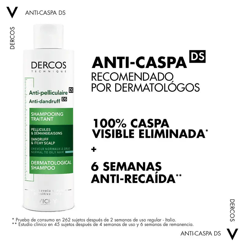 Vichy Dercos Shampoo Antiforfora Grassa 200 ml