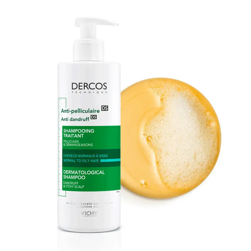 Vichy Dercos Technique Shampoo Antiforfora Grassa, 390 ml