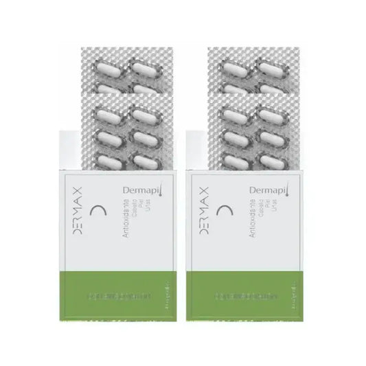 Dermax Dermapil Capelli, pelle e unghie, confezione da 2 x 30 capsule