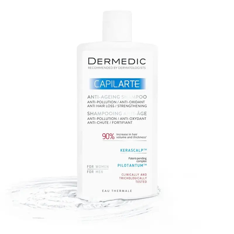 Dermedic Capilarte Shampoo anti-inquinamento/antiossidante, 300 ml