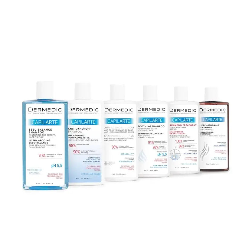 Dermedic Capilarte Shampoo anti-inquinamento/antiossidante, 300 ml