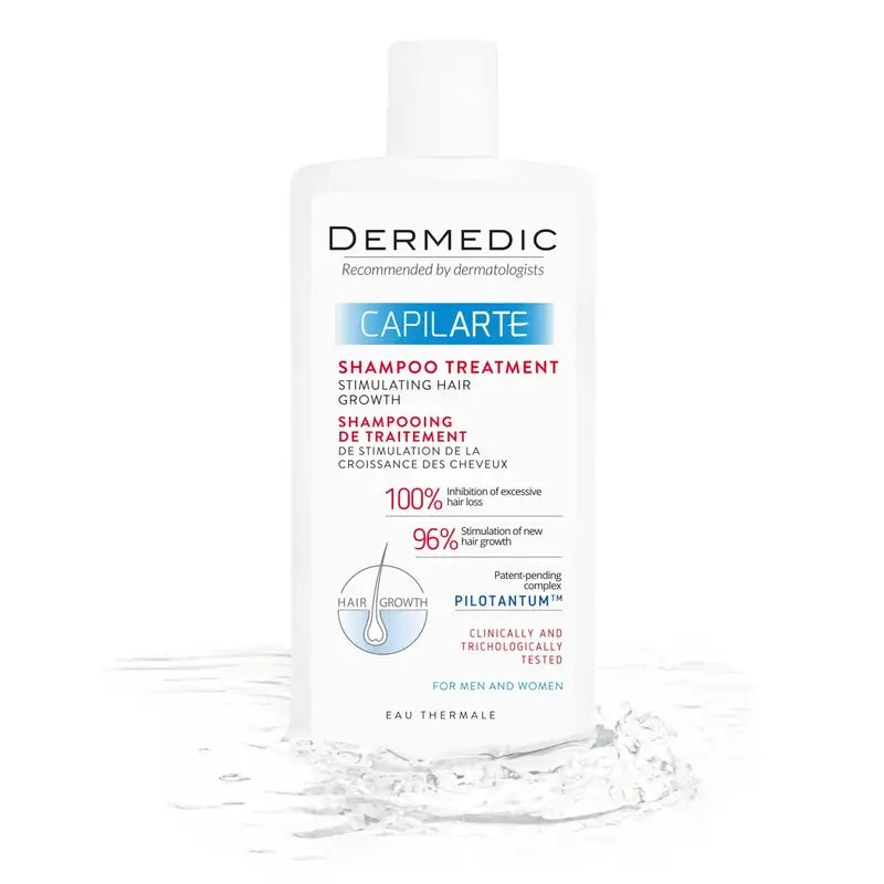Dermedic Capilarte Trattamento stimolante della crescita dei capelli Shampoo, 300 ml