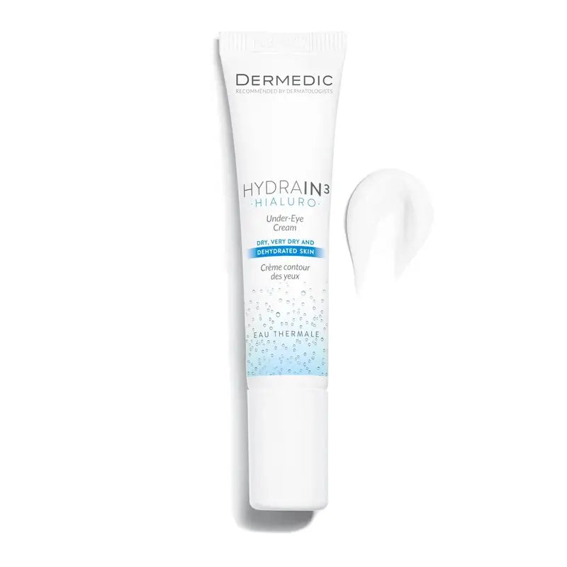 Dermedic Hydrain3 Contorno occhi allo ialurone, 15 ml