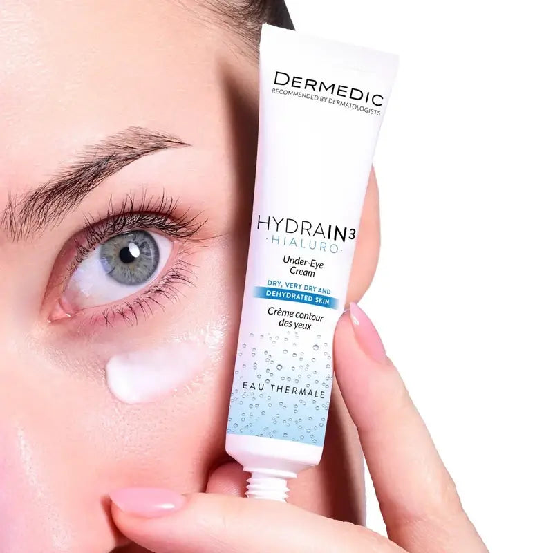 Dermedic Hydrain3 Contorno occhi allo ialurone, 15 ml