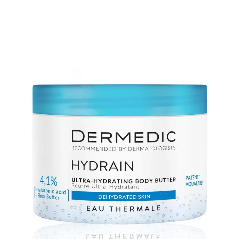 Dermedic Hydrain3 Burro Corpo Ialuronico Ultra Idratante, 225 ml
