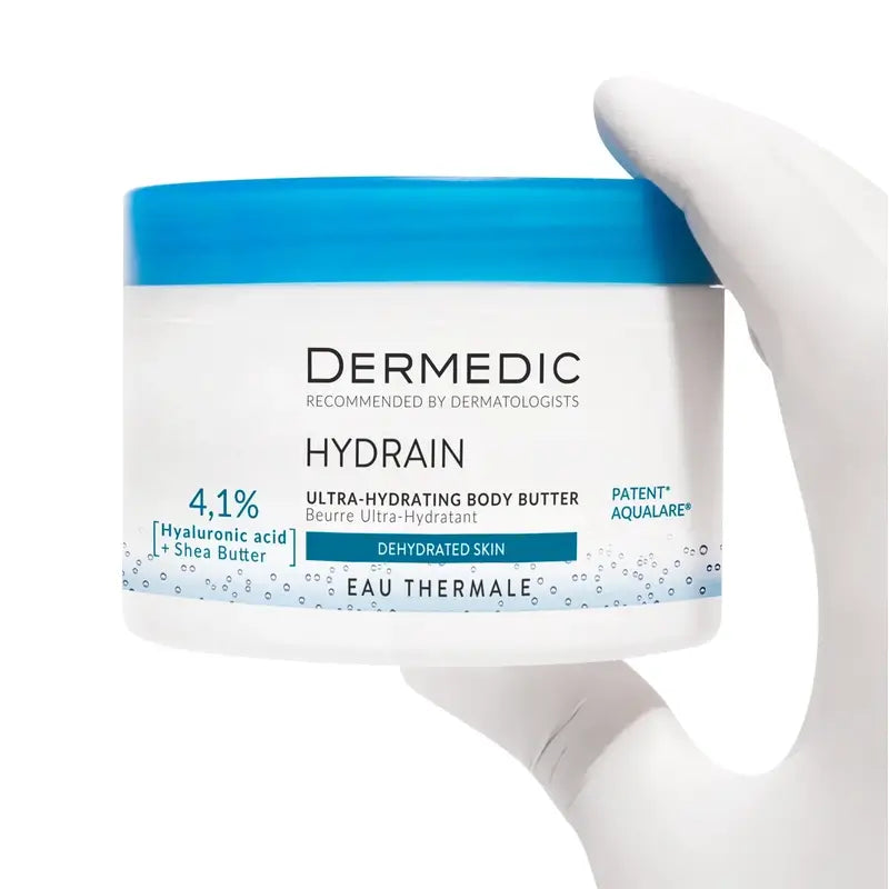 Dermedic Hydrain3 Burro Corpo Ialuronico Ultra Idratante, 225 ml