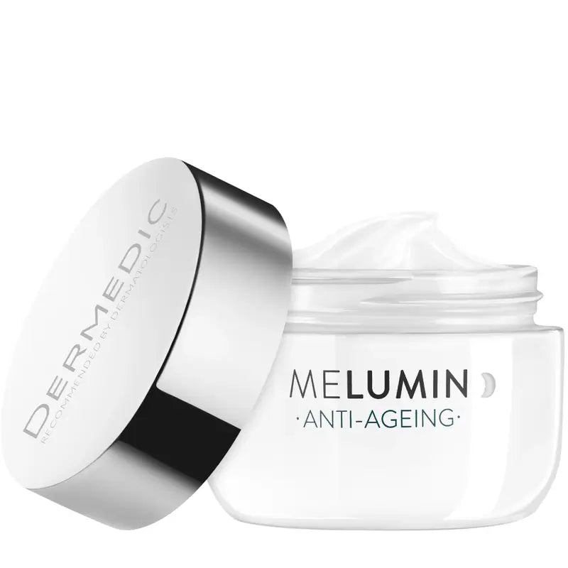 Dermedic Melumin Crema giorno protettiva anti-brufoli - Illuminante Spf50+, 50 ml