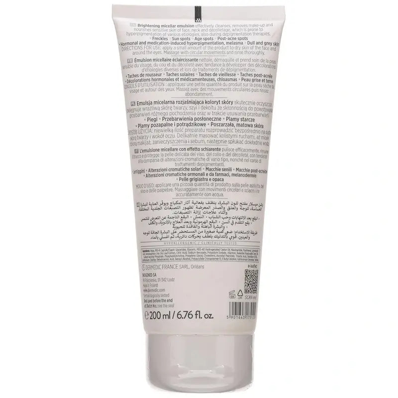 Dermedic Melumin Emulsione micellare anti-macchie - Illuminante, 200 ml