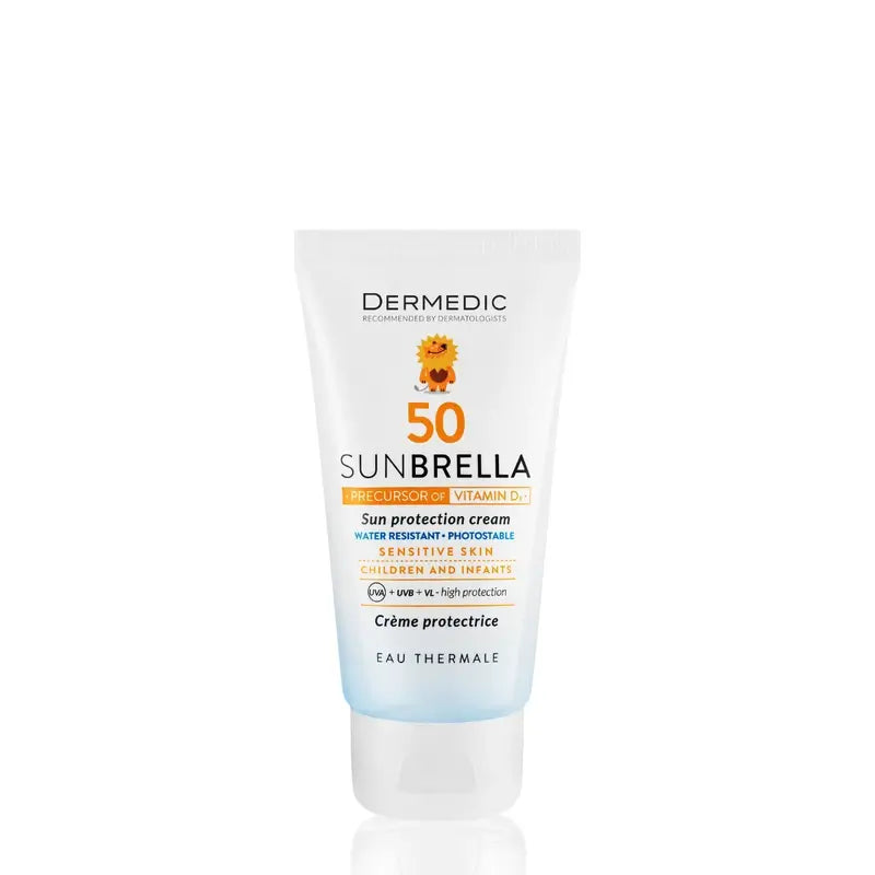 Dermedic Sunbrella Baby Crema Viso Protezione Solare Spf50, 50 ml