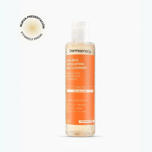 Dermocracy Ана/Bha Gel detergente esfoliante