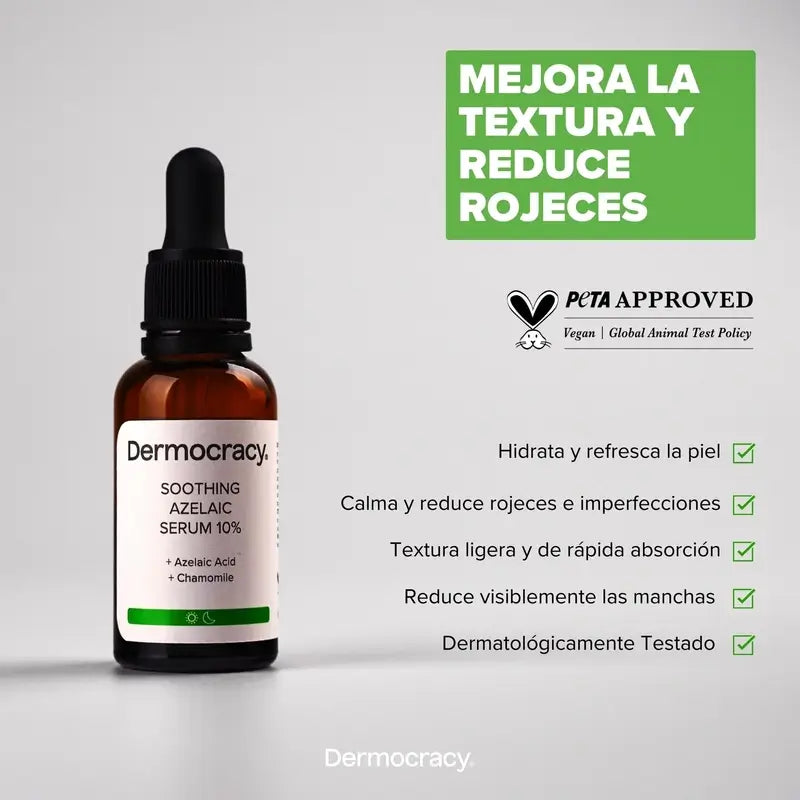 Dermocracy Siero Azelaico Lenitivo 10%.