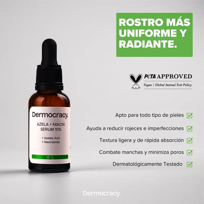 Dermocracy Azela+Niacina 10% Siero