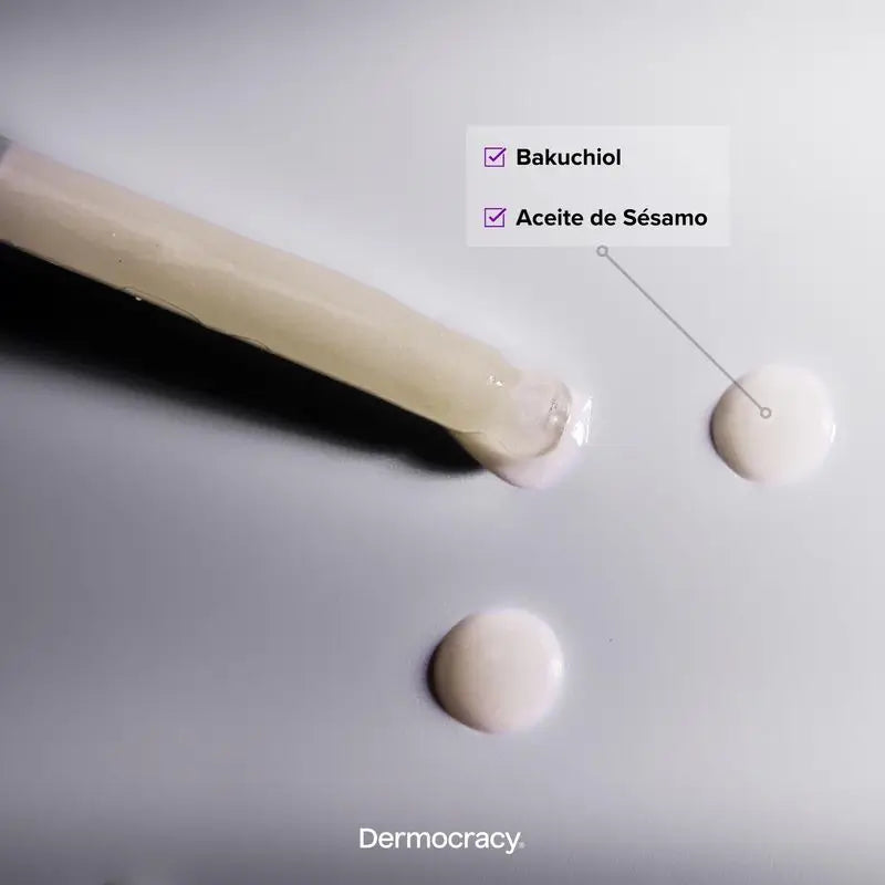 Dermocracy Siero illuminante al Bakuchiol 2% , 30 Ml