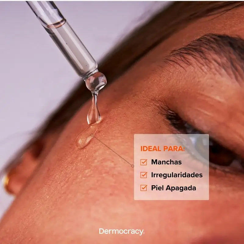 Dermocracy Glow Aha Serum [Acido Lattico + Acido Kojico + Alfa Arbutina] , 30 Ml