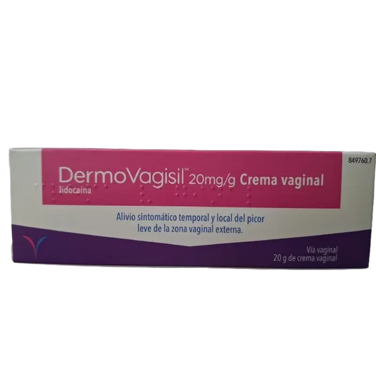 Dermovagisil 20mg/g Crema vaginale, 20 g