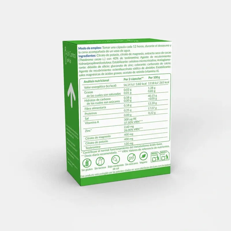 Devicare Hc Lit-Control Ph Up, confezione 2x60 capsule