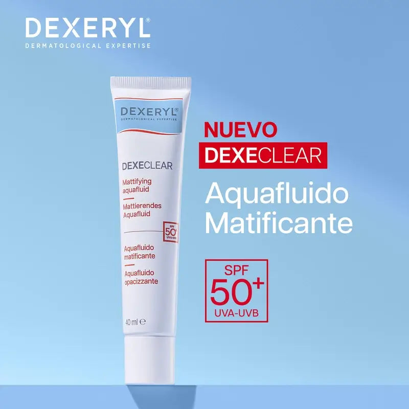 Dexeryl Dexeclear Aquafluid opacizzante Spf50+ , 40 ml