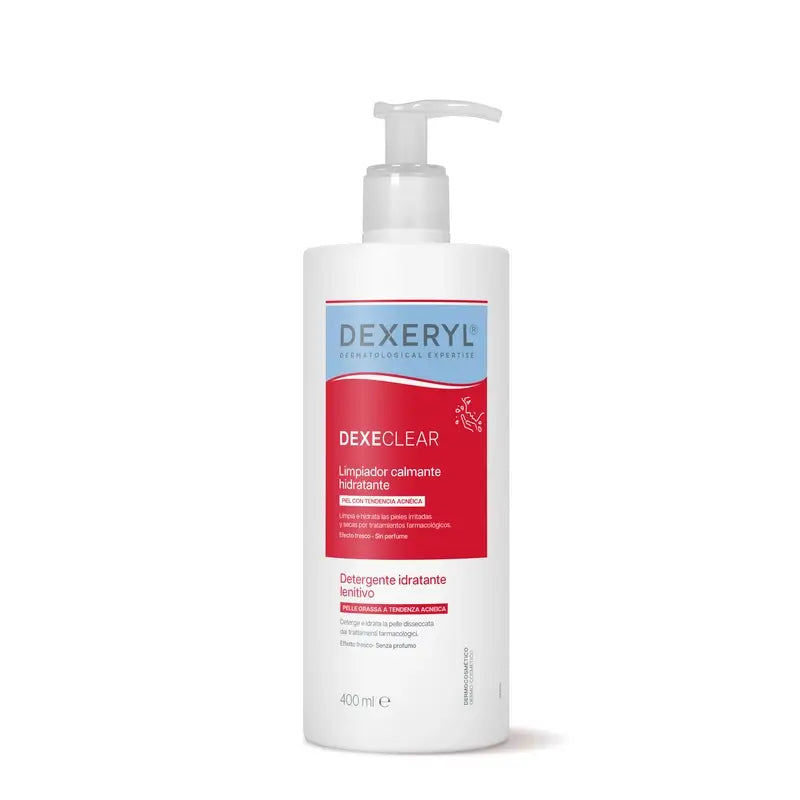 Dexeryl Dexeclear Detergente idratante lenitivo , 400 ml