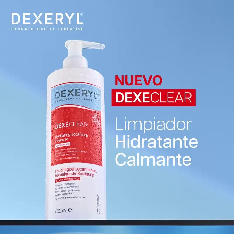 Dexeryl Dexeclear Detergente idratante lenitivo , 400 ml