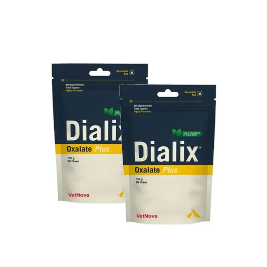 Dialix Oxalate Plus 30 compresse masticabili 135 g, confezione da 2