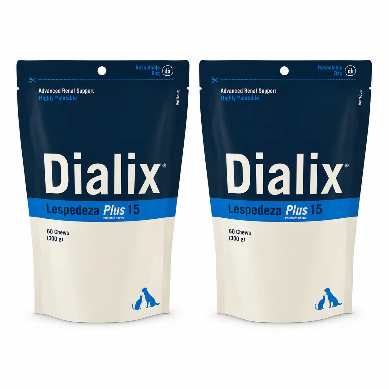 Dialix Vetnova Dialix Lespedeza 15, 60 Pezzi, confezione 2