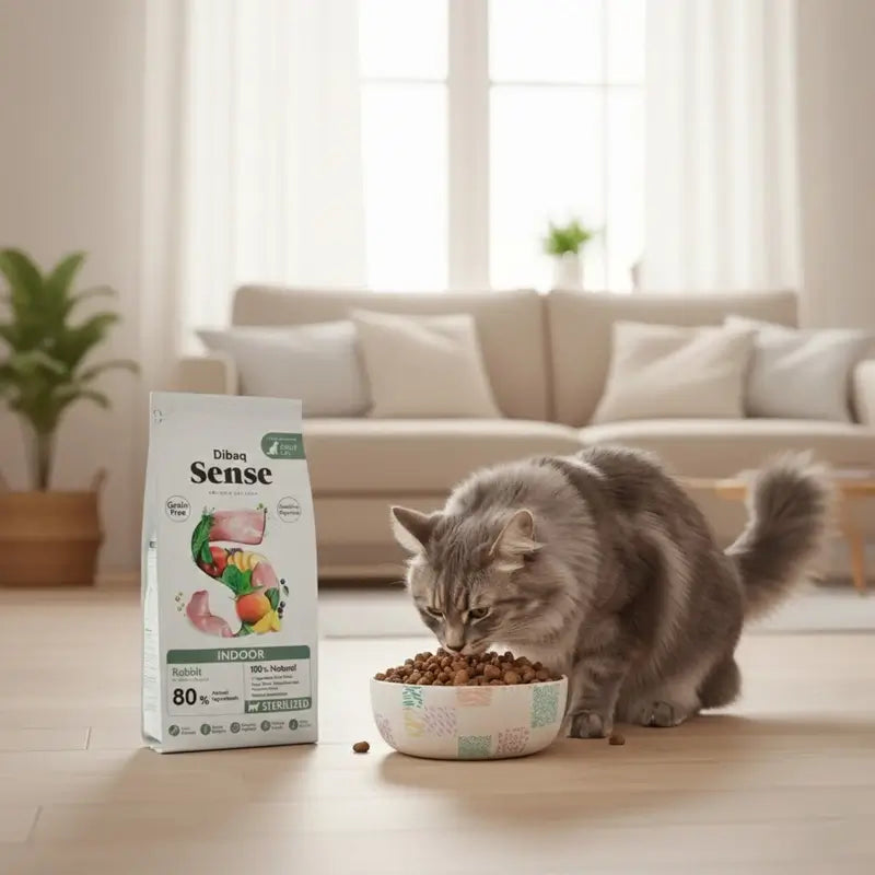 Dibaq Sense Grain-Free Indoor Cat Food, 1.5 kg