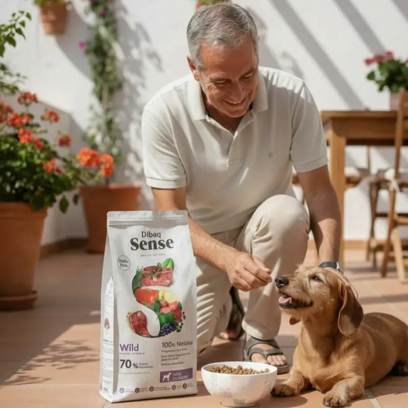 Dibaq Sense Grain-Free Dog Food with Wild Boar and Venison, 10 kg