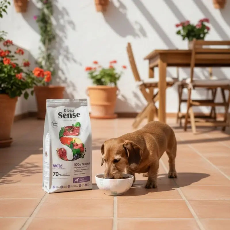 Dibaq Sense Grain-Free Dog Food with Wild Boar and Venison, 10 kg