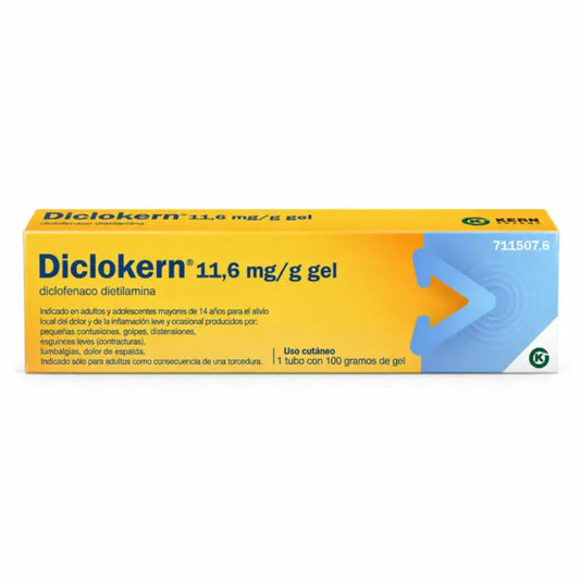 Diclokern 11,6 mg/g Gel topico 100 g