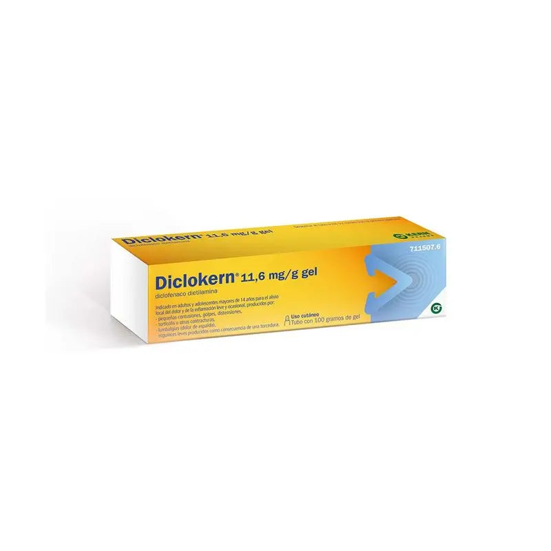 Diclokern 11,6 mg/g Gel topico 100 g