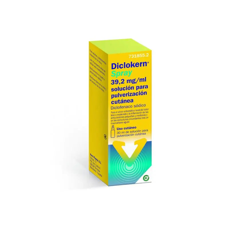 Diclokern spray 39,2 mg/ml spray cutaneo 30ml